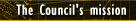 The Council's mission