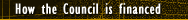 How the Council is financed