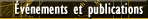 vnements et publications