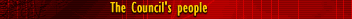 The Council's people